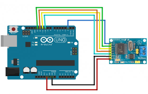 GMLAN sniffing with Arduino + MCP2515 board - @dimitarmk.com